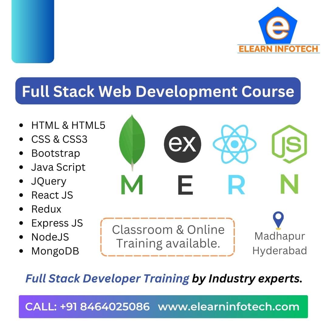 Full Stack Developer Training In Hyderabad