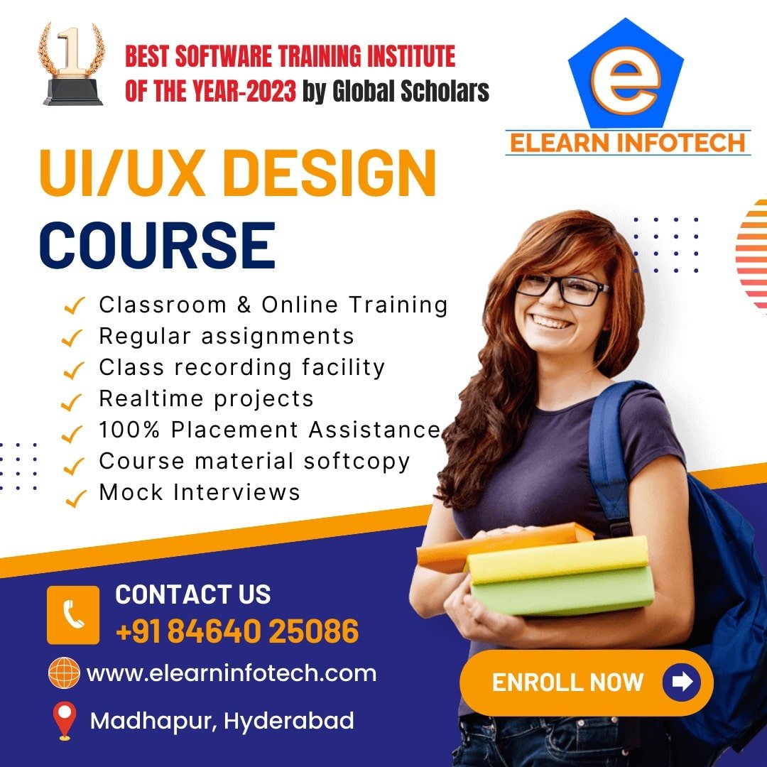 UI/UX Design in Hyderabad with Placement Support