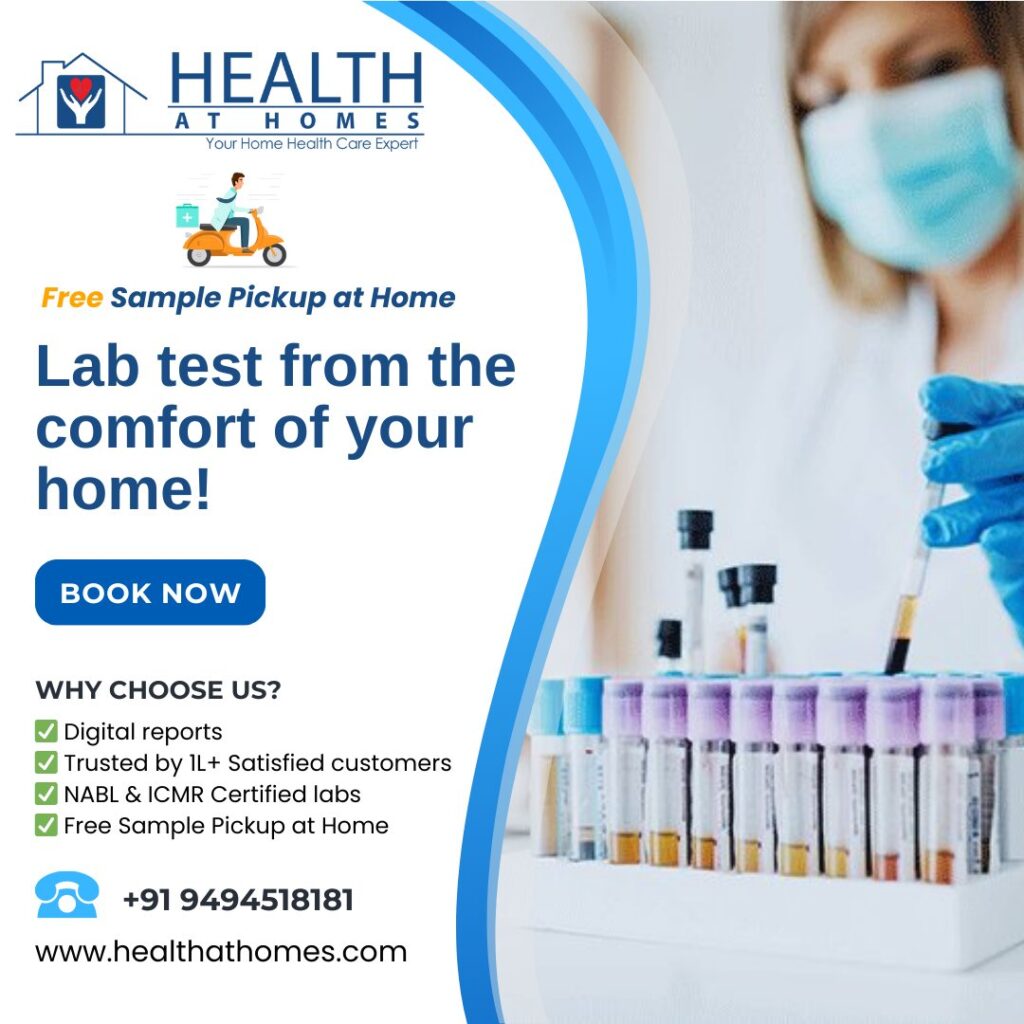 Lab Tests at home in Hyderabad - AD-BY-U