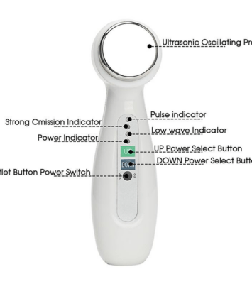 Ultrasonic Facial Body Cleaner Massager Machine2