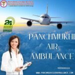 Pick Low Fare Panchmukhi Air Ambulance Services in Delhi with Healthcare Facilities 1