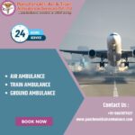 Take First Class Panchmukhi Air Ambulance Services in Guwahati with Medical Assistance 1