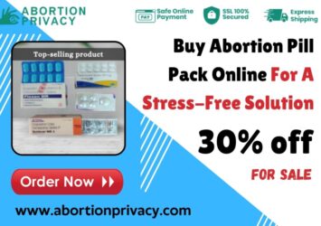 Buy Abortion Pill Pack Online For A Stress Free Solution