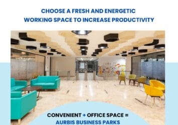 Choose a fresh and energetic working space to increase productivity