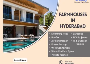 Farmhouse Rentals In And Around Hyderabad for Parties