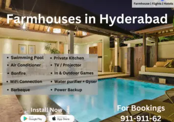 Farmhouses For Team Outings in Hyderabad 1