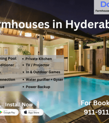 Farmhouses For Team Outings in Hyderabad 1