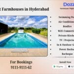 Farmhouse with pool near Shamshabad